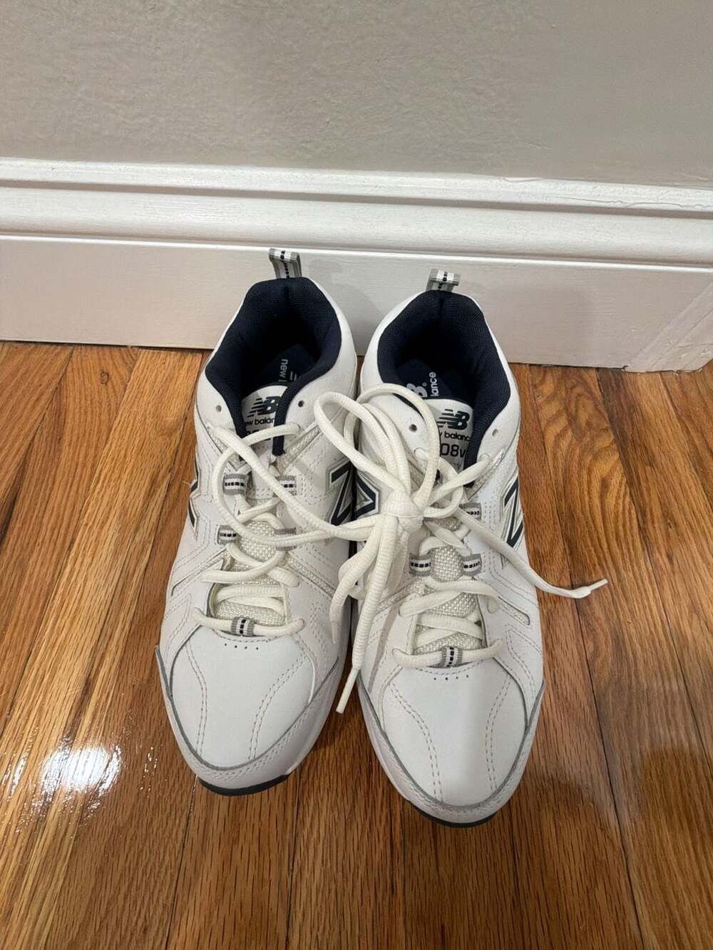New Balance 608 V5 White Navy Sneaker MX608WN5